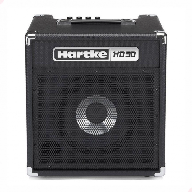 Amplificador Hartke Contrabaixo Cubo Hd 50 Hydrive Cor Preto