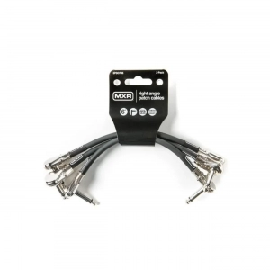 Cabo Dunlop para Pedal 15cm MXR com Plug P10 Angular com 3 unidades 3PDCP06