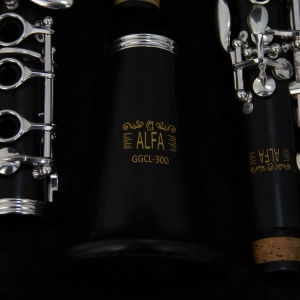 Clarinete 17 Chaves Grenadilla B Alfa GGCL 300