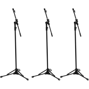 KIT com 3 Suportes Para Microfone PSU0090 - RMV