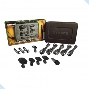 Kit Microfone Bateria Shure Pga Drum Kit 5