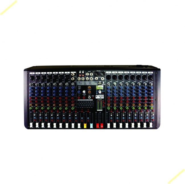 Mesa de som K-Audio Mp1610 16 Canais