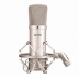 Microfone Condensador Cardióide M1 com Shock Mount e Case
