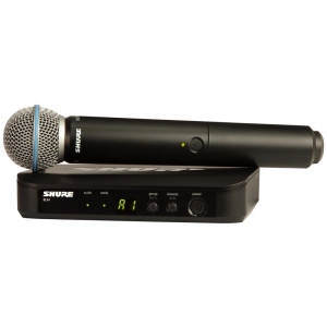 Microfone Shure BLX 24 BR / Beta 58 J 10