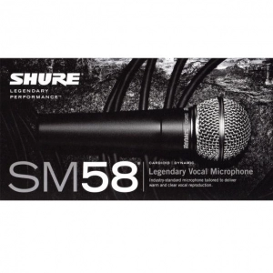 Microfone Shure SM 58 LC