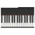 Piano Digital Yamaha P225 Black