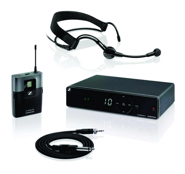 Sistema de microfone HeadSet sem fio XSW1 - Me3  Sennheiser 